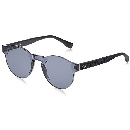 Lacoste L903S Shield Sunglasses, Matte Black/Grey Solid, 58 mm, Only $91.70