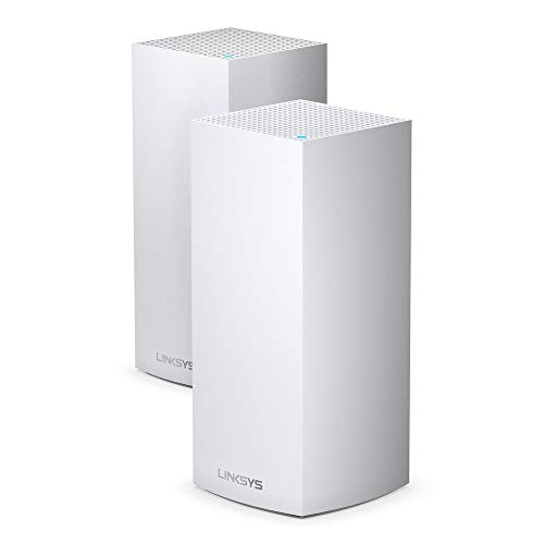 Linksys MX10600 Velop Wi-Fi 6 Mesh Router (Wi-Fi 6 Mesh Wi-Fi System for Whole-Home Wi-Fi Mesh Network) MX10 Velop AX (2-Pack, White) $599.99