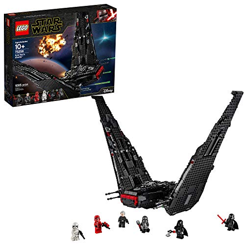 LEGO Star Wars: The Rise of Skywalker Kylo Ren’s Shuttle 75256 Star Wars Shuttle Action Figure Building Kit (1,005 Pieces) $103.99