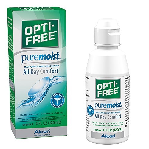 Opti-free Puremoist Multi-Purpose Disinfecting Solution, 4 Oz, Only $4.26