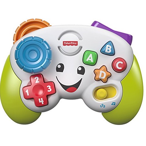 Fisher-Price Laugh & Learn Baby & Toddler Toy Game & Learn Controller Pretend Video Game with Music Lights & Activities Ages 6+ Months, Only $5.09
