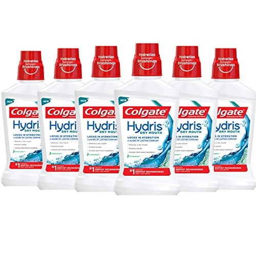 Colgate Hydris Dry Mouth Mouthwash, 16.9 fl. oz. (Pack of 6), Only $17.10