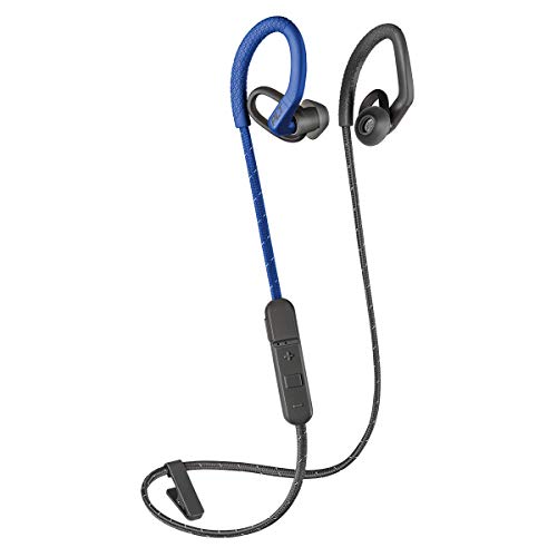 Plantronics BackBeat FIT 350 Wireless Headphones, Stable, Ultra-Light, Sweatproof in Ear Workout Headphones, Blue, Only $38.24