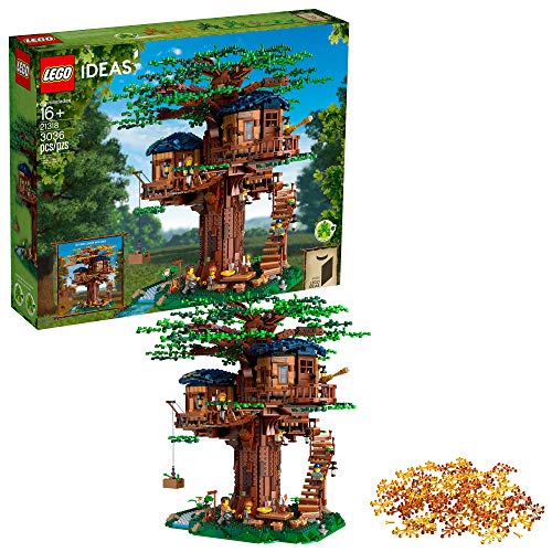 史低價！LEGO樂高 Ideas 系列 21318 樹屋， 原價$249.99，現僅售$144.23，免運費！