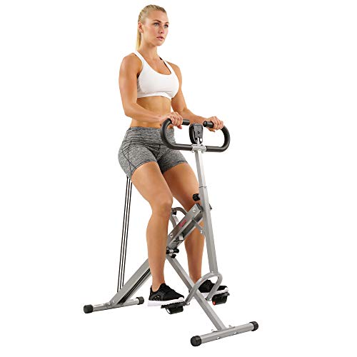 Sunny Health & Fitness Squat Assist Row-N-Ride Trainer for Squat Exercise and Glutes Workout, Only $99.99