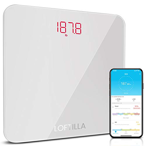 Loftilla Bathroom Scale for Body Weight BMI Scale, Only $12.73