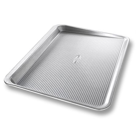 USA Pan Bakeware Aluminized Steel Cookie Scoop Pan, Large, Only $9.89, You Save $15.06 (60%)