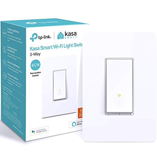 Kasa 3 Way Smart Switch by TP-Link, Wifi Light Switch works with Alexa and Google Home, Neutral Wire Required, No Hub Required, UL Certified, 1-Pack(HS210), Only $14.99