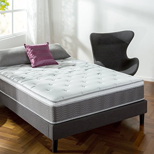 Zinus 12 Inch Support Plus Pocket Spring Hybrid Mattress with Euro Top / Extra Firm Feel / More Coils for Durable Support / Pocket Innersprings for Motion Isolation / Bed-in-a-Box, Queen $264.00