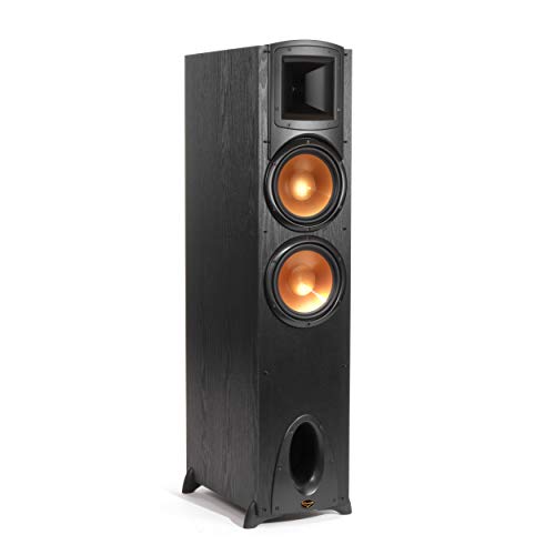 lipsch Synergy Black Label F-300 Floorstanding Speaker with Proprietary Horn Technology, Dual 8” High-Output Woofers, with Room-Filling Sound in Black, Only $207.30