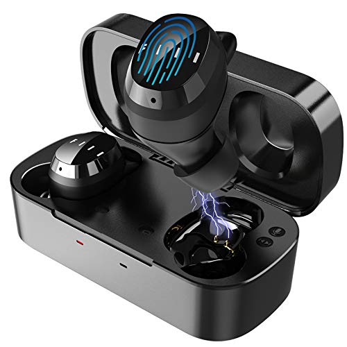 Wireless Earbuds - FIIL T1X TWS True Wireless Earbuds Cordless, Bluetooth 5.0 Earphones with Microphone, HiFi Stereo Bass Earbuds,, Sweatproof Wireless Headphones for iPhone & Android, Only $39.99