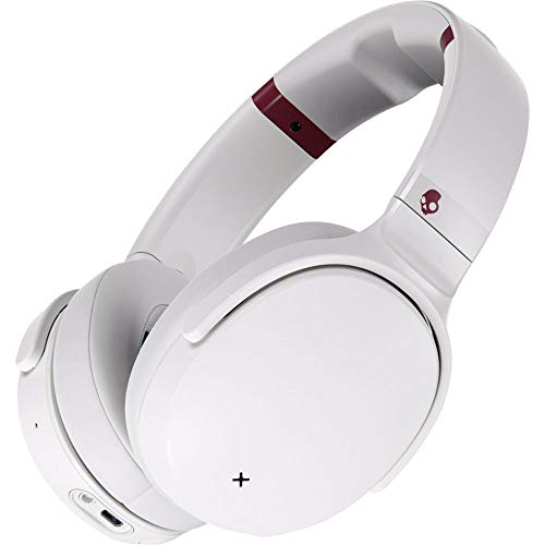 Skullcandy Venue Wireless ANC Over-Ear Headphone - White/Crimson, Only $99.99, You Save $80.00 (44%)