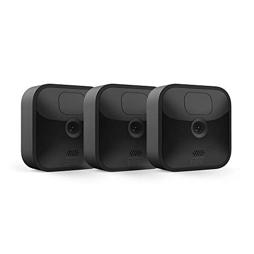 All-new Blink Outdoor – wireless, weather-resistant HD security camera with two-year battery life and motion detection – 3 camera kit $149.99