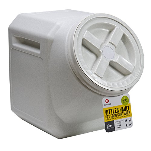 Gamma2 Vittles Vault Outback Stackable 60 lb Airtight Pet Food Storage Container, Only $20.96