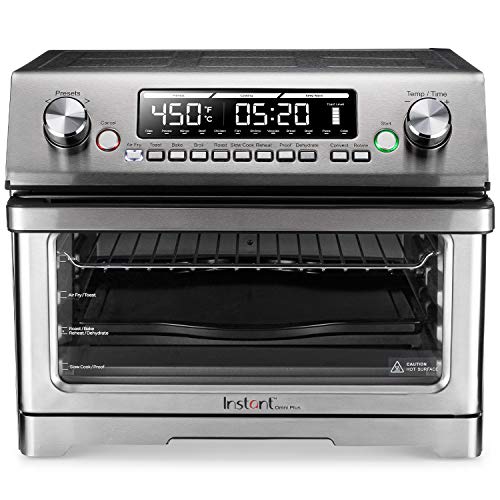 Instant Pot Omni Plus Air Fryer Toaster Oven 11 in 1, 26L, Rotisserie, Reheat Pizza, XL, Only $199.95