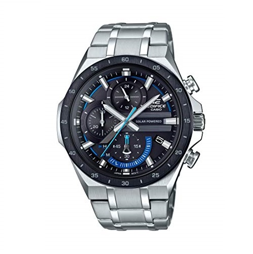 Casio Men's Edifice Quartz Watch with Stainless Steel Strap, Silver, 28.5 (Model: EQS-920DB-1BVCR), Only $95.06