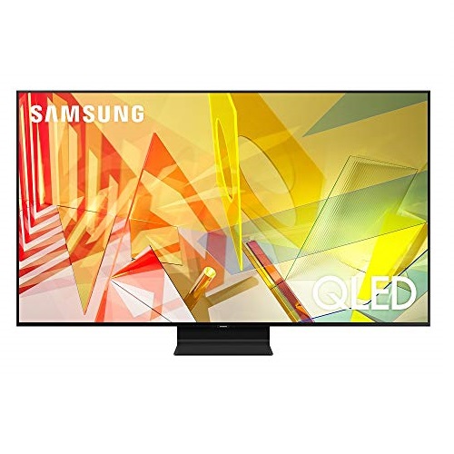 SAMSUNG 55-inch Class QLED Q90T Series - 4K UHD Direct Full Array 16X Quantum HDR 12X Smart TV with Alexa Built-in (QN55Q90TAFXZA, 2020 Model), Only $1,297.99