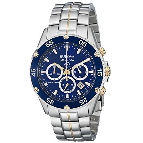 Bulova Men's 98H37 Marine Star Chronograph Watch, only$159.99, free shipping