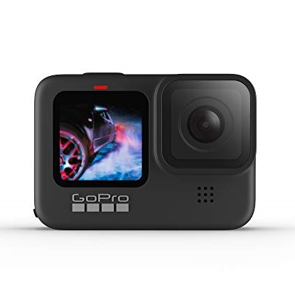 New GoPro HERO9 Black - Waterproof Action Camera with Front LCD and Touch Rear Screens, 5K Ultra HD Video, 20MP Photos, 1080p Live Streaming, Webcam, Stabilization, Only $349.99