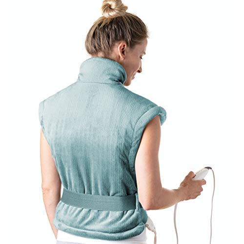 Pure Enrichment® PureRelief™ XL Heating Pad for Back & Neck - Heat Therapy for Muscle Pain in Neck, Back & Shoulders - Ideal for Cramps and Sore Muscles - Auto Shut-Off, Only $37.99