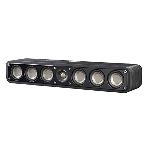 Polk Audio Signature Series S35 Center Channel Speaker (6 Drivers) | Surround Sound | Power Port Technology | Detachable Magnetic Grille, Only $149.99