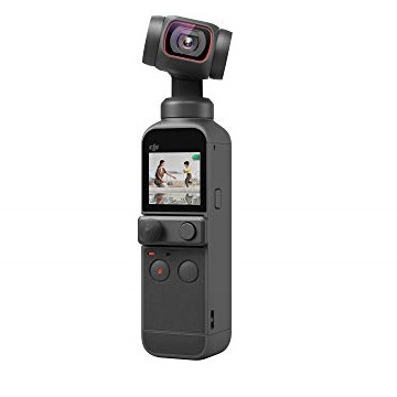 DJI Pocket 2 - Handheld 3-Axis Gimbal Stabilizer with 4K Camera, 1/1.7” CMOS, 64MP Photo, Pocket-Sized, ActiveTrack 3.0, Glamour Effects, YouTube Video Vlog, for Android and iPhone, Only $279.00