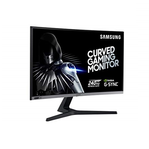 Samsung 27-Inch CRG5 240Hz Curved Gaming Monitor (LC27RG50FQNXZA) – Computer Monitor, 1920 x 1080p Resolution, 4ms Response Time, G-Sync Compatible, HDMI,Black, Only $279.99, You Save $120.00 (30%)