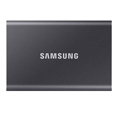 SAMSUNG T7 Portable SSD 2TB - Up to 1050MB/s - USB 3.2 External Solid State Drive, Gray (MU-PC2T0T/AM), Only $229.99