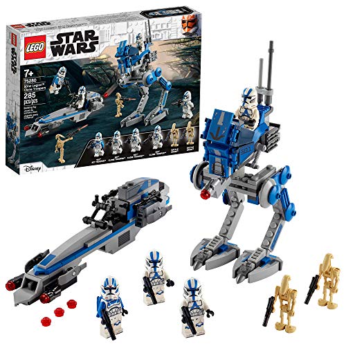 LEGO Star Wars 501st Legion Clone Troopers 75280 Building Kit, Cool Action Set for Creative Play and Awesome Building; Great Gift or Special Surprise for Kids, New 2020 (285 Pieces) $23.99