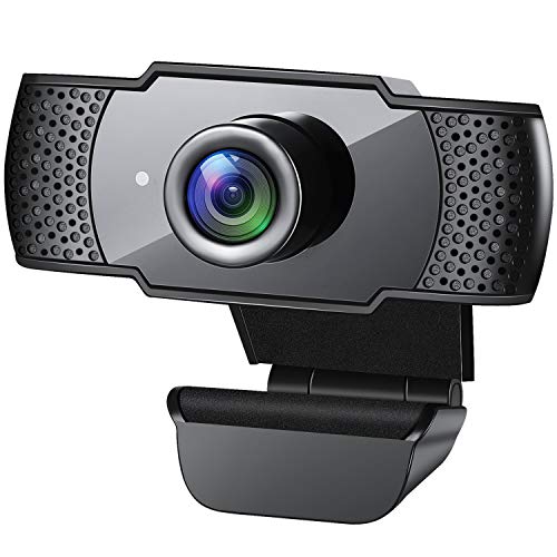 Webcam with Microphone, 1080P HD Streaming USB Computer Webcam [Plug and Play] [30fps] for PC Video Conferencing/Calling/Gaming,  Only $25.19