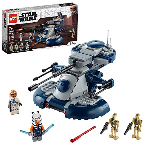 LEGO Star Wars: The Clone Wars Armored Assault Tank (AAT) 75283 Building Kit, Awesome Construction Toy for Kids with Ahsoka Tano Plus Battle Droid Action Figures,  (286 Pieces), Only $32.00