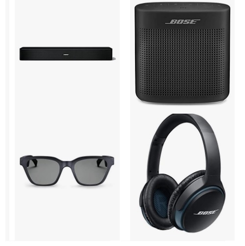 Save up to 39% on Bose Headphones, Speakers and Home Audio
