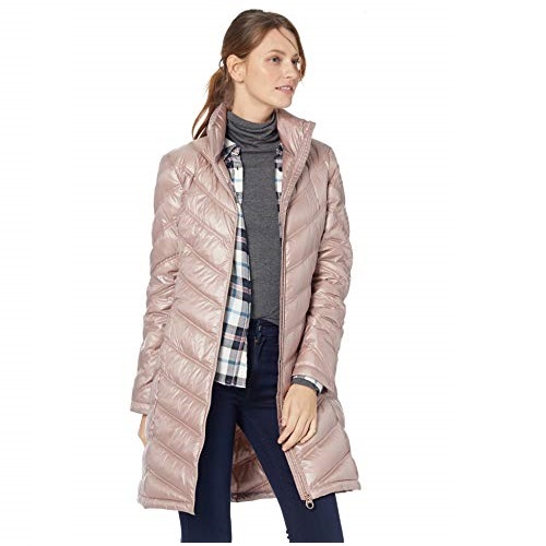 Calvin Klein Women's Chevron Quilted Packable Down Jacket, Only $69.35, You Save $70.64 (50%)