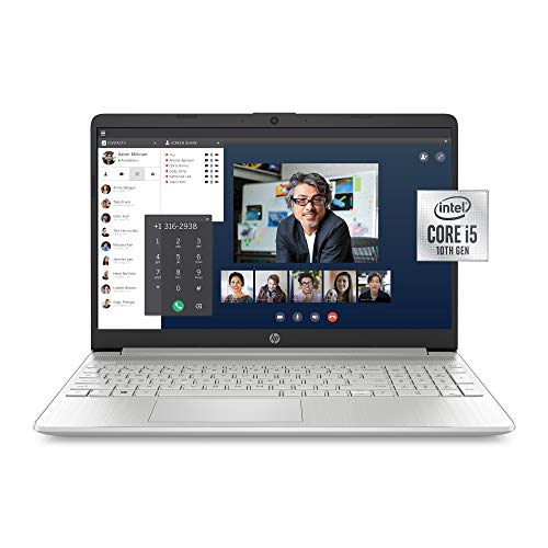 HP 15-dy1036nr 10th Gen Intel Core i5-1035G1, 15.6-Inch FHD Laptop, Natural Silver, Only $511.04, You Save $88.95 (15%)