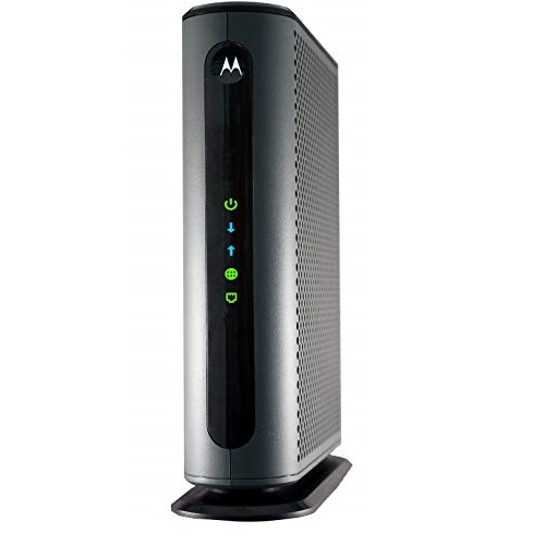 Motorola MB8600 DOCSIS 3.1 Cable Modem, 6 Gbps Max Speed. Approved for Comcast Xfinity Gigabit, Cox Gigablast, and More, Black, Only $118.99