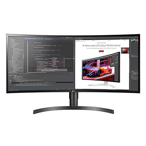 LG 34WL85C-B 34 Inch UltraWide Curved WQHD IPS Monitor with HDR 10,Black, Only $496.99, You Save $303.00 (38%)