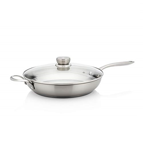 Frigidaire 11FFSPAN13 Ready Cook Cookware, 12 in, Stainless Steel, Only $28.90