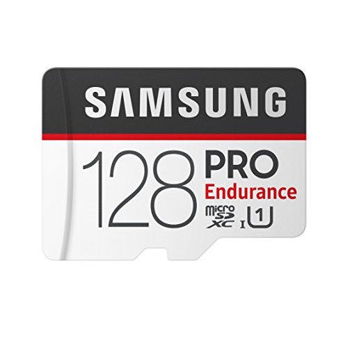 Samsung PRO Endurance 128GB 100MB/s (U1) MicroSDXC Memory Card with Adapter (MB-MJ128GA/AM), Only $18.99