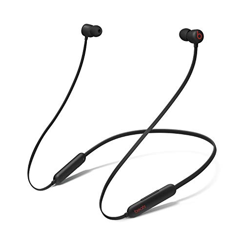 New Beats Flex Wireless Earphones – Apple W1 Headphone Chip, Magnetic Earbuds, Class 1 Bluetooth, 12 Hours of Listening Time, Built-in Microphone - Black (Latest Model), Only $49.95