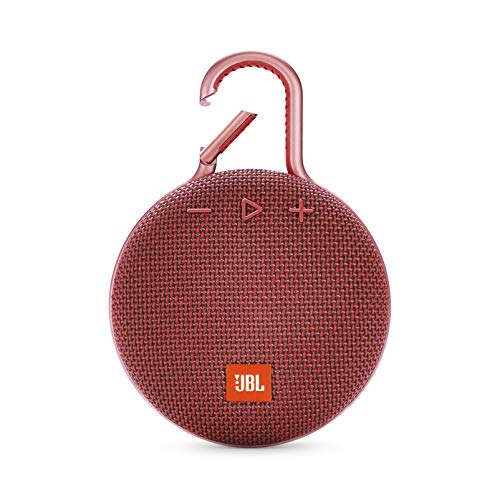 JBL CLIP 3 - Waterproof Portable Bluetooth Speaker - Red, Only $29.95, You Save $40.00 (57%)