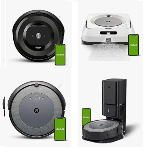 Up to 34% off iRobot Robotic Vacuums and Mops