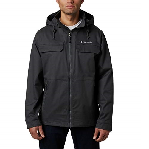 Columbia Men's Tummil Pines Hooded Jacket, Shark, Small, Only $36.40