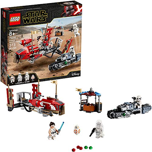 LEGO Star Wars: The Rise of Skywalker Pasaana Speeder Chase 75250 Hovering Transport Speeder Building Kit with Action Figures (373 Pieces) $23.99