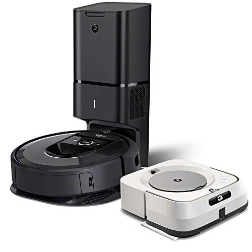 速抢！iRobot Roomba i7+扫地机器人全自动吸尘器 +iROBOT Braava Jet M6 擦地机器人　套装，现仅售$899.98，免运费！