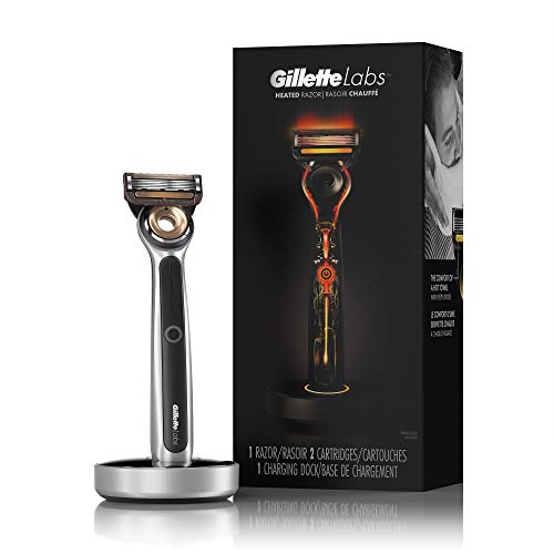 Gillette Labs Heated Razor Holiday Gift Kit - Handle, 2 Blade Refills, Charging Dock, Only $99.99
