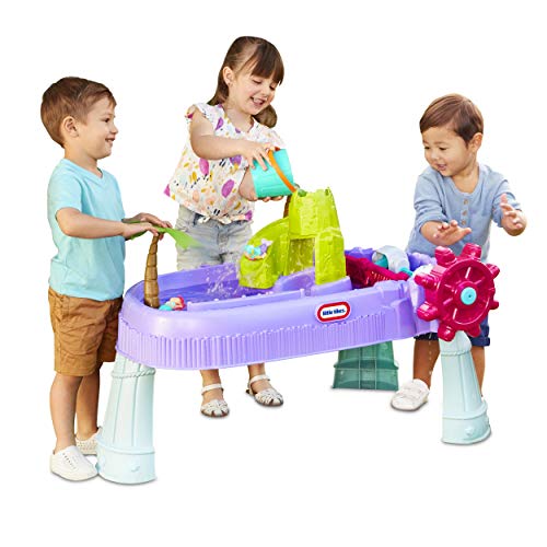 Little Tikes Mermaid Island Wavemaker Water Table with Five Unique Play Stations and Accessories, Multicolor, Only $49.00, You Save $20.99 (30%)
