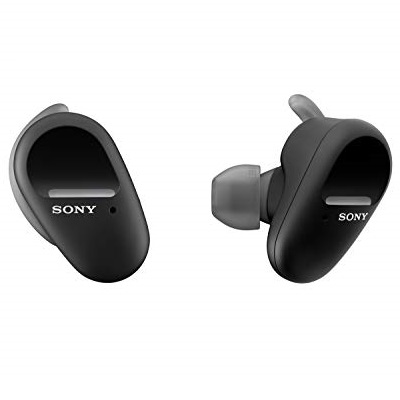 Sony WF-SP800N Truly Wireless Sports In-Ear Noise Canceling Headphones with Mic For Phone Call And Alexa Voice Control, Black, Only $128.00