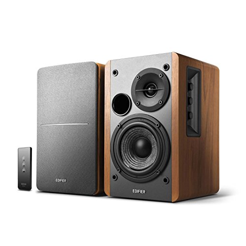 Edifier R1280T Powered Bookshelf Speakers - 2.0 Stereo Active Near Field Monitors - Studio Monitor Speaker - Wooden Enclosure - 42 Watts RMS, Only $83.99