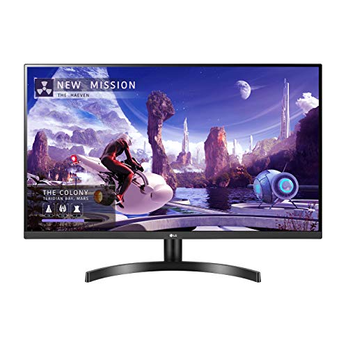 LG 27QN600-B 27” QHD (2560 x 1440) IPS Display with FreeSync, sRGB 99% Color Gamut, HDR10 with a 3-Side Virtually Borderless Design, Black, Only $226.99, You Save $53.00 (19%)