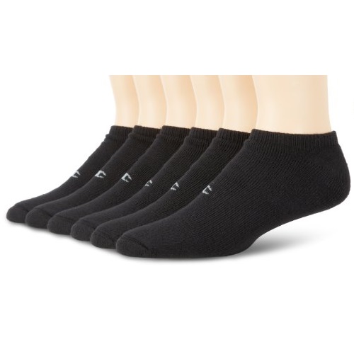 Champion mens 6 Pack No Show Socks, Only $12.87, You Save $6.13 (32%)